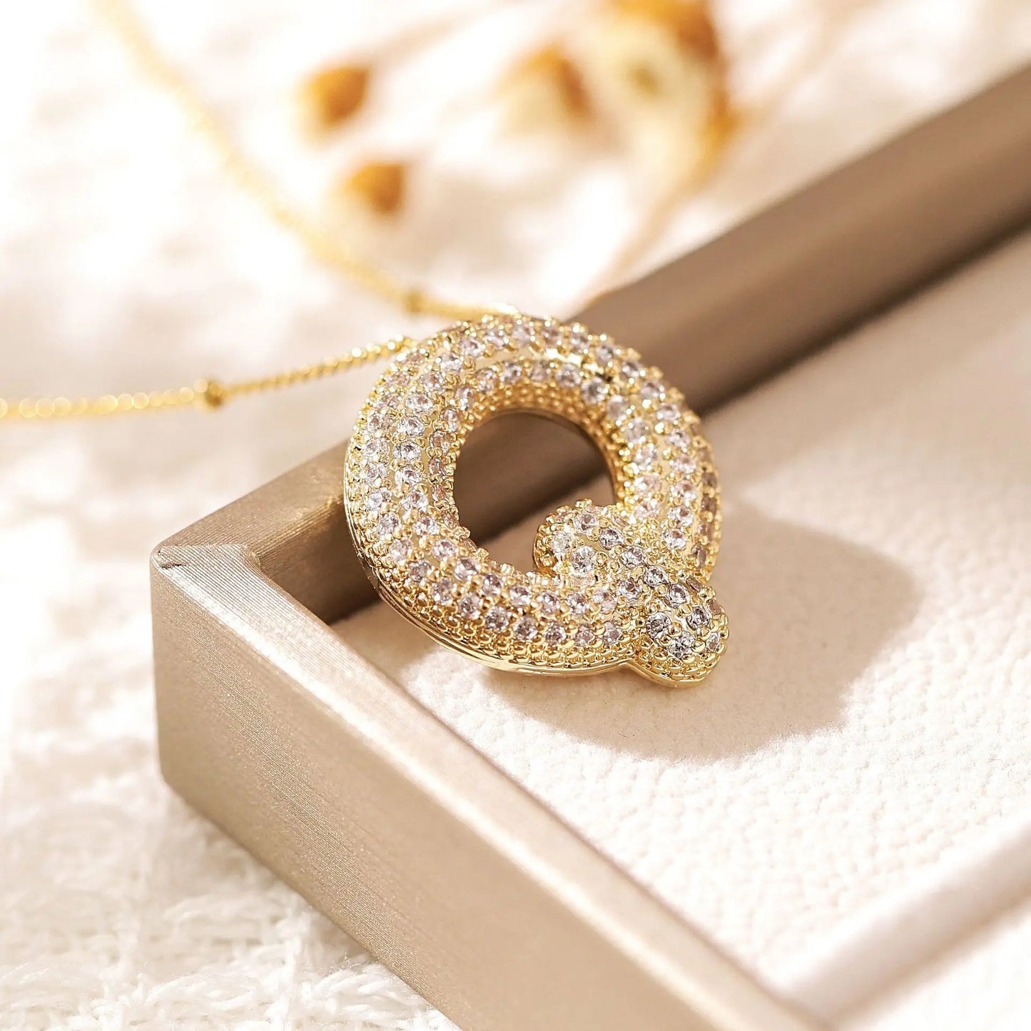 Beautiful A-Z Balloon Letter Necklace