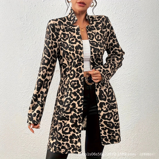 Sexy Leopard Print Jacket