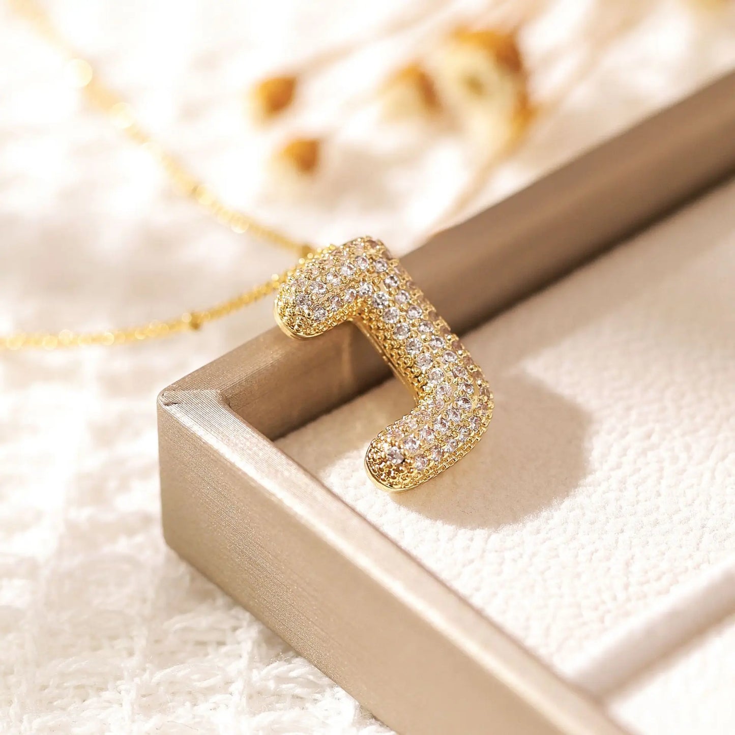 Beautiful A-Z Balloon Letter Necklace