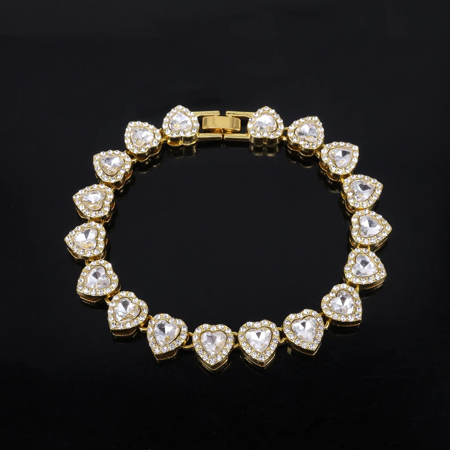 Heart Rhinestone Necklace