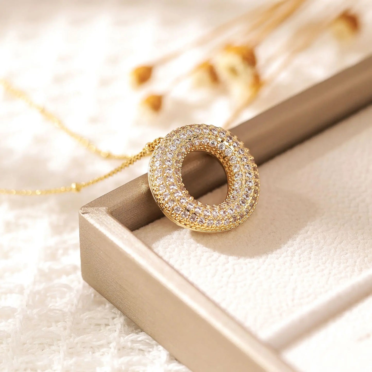 Beautiful A-Z Balloon Letter Necklace